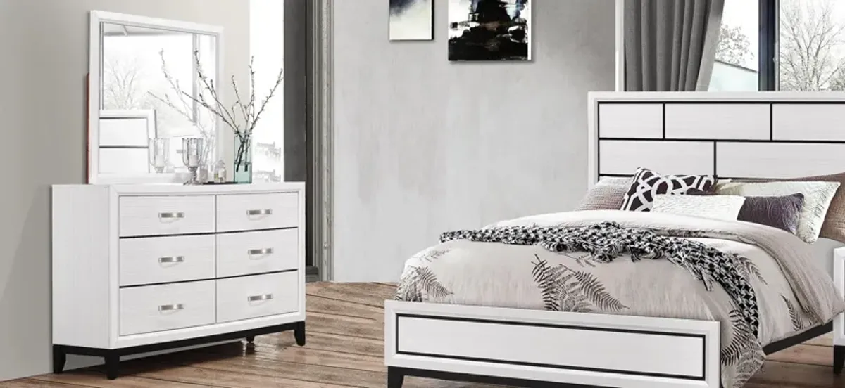 Akerson Bedroom Dresser w/Mirror