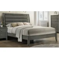 Evan Bed in Grey by Crown Mark