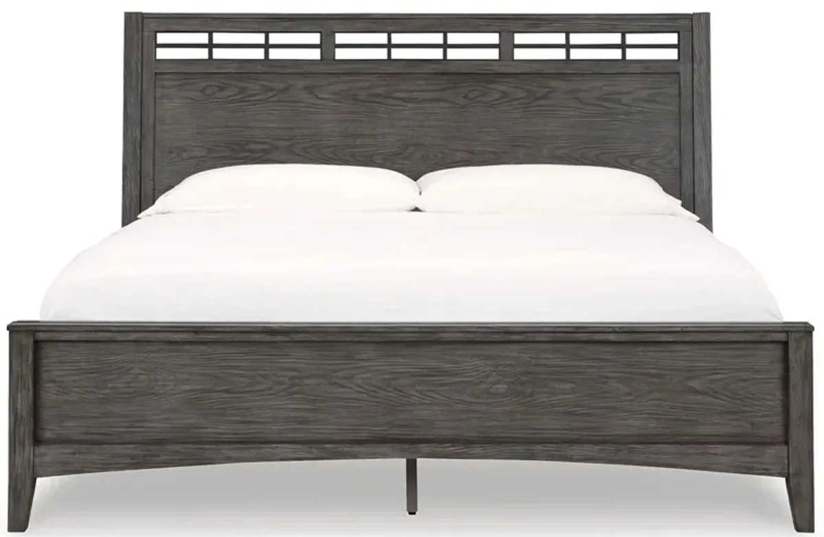 Montillan Panel Bed in Grayish Brown by Ashley Furniture