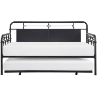 Gossamer Metal Daybed with Trundle