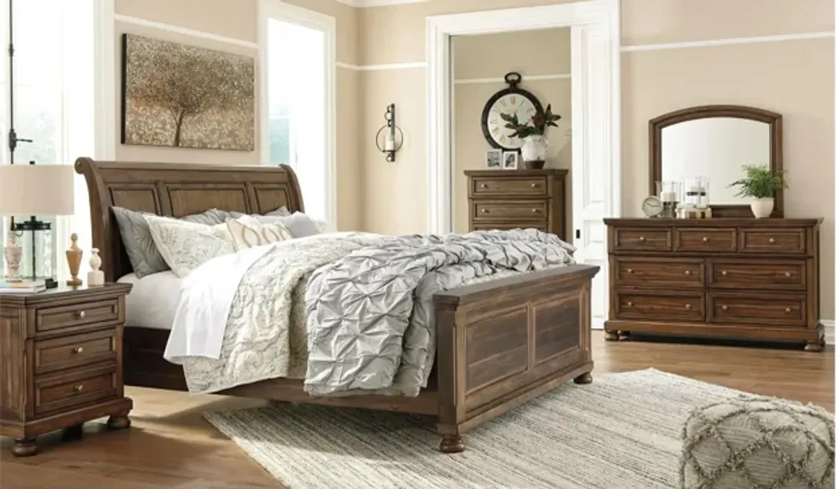 Flynnter Sleigh Bed