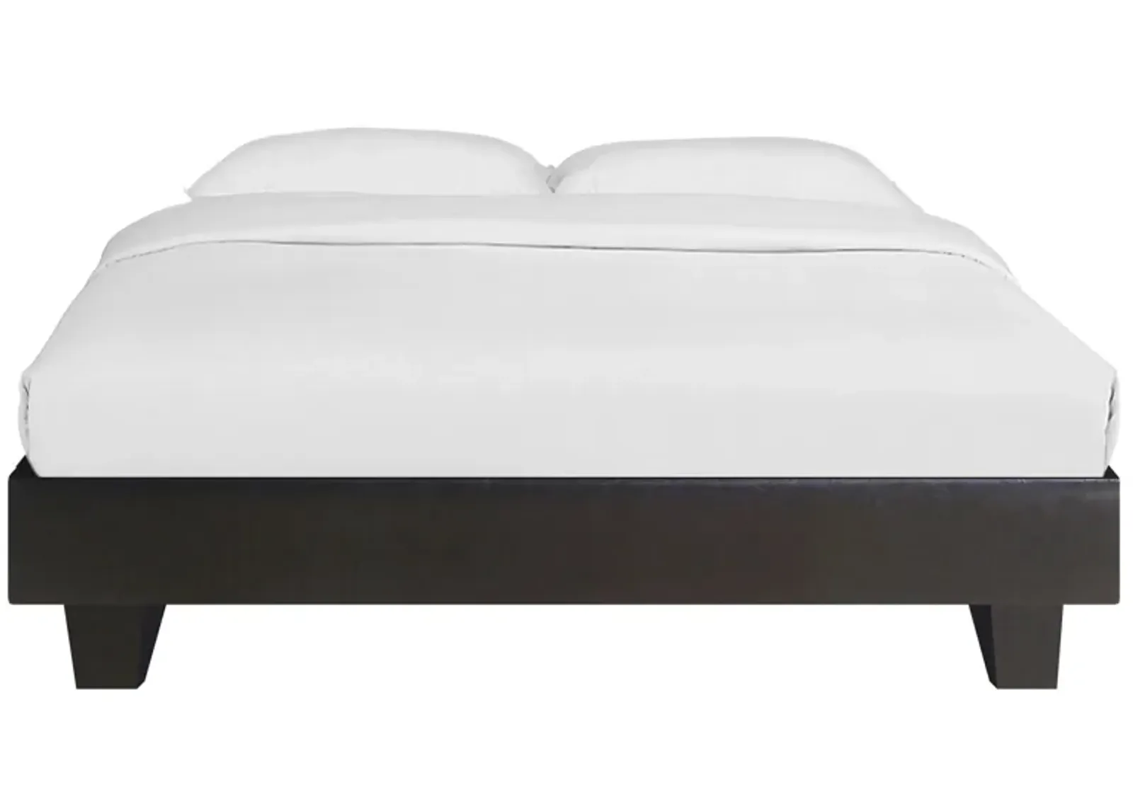 Acton Platform Bed in Black by CAMDEN ISLE