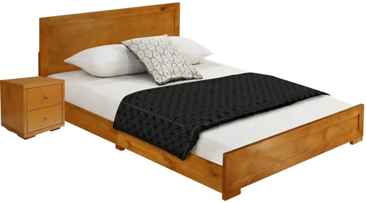 Trent Platform Bed with 1 Nightstand