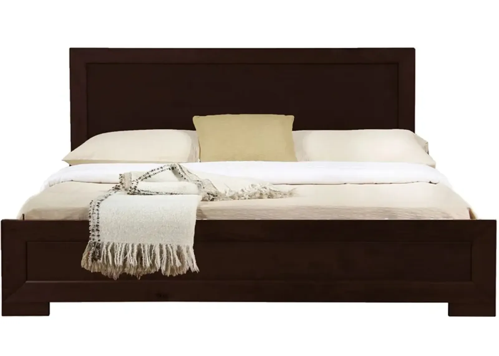 Trent Platform Bed in Espresso by CAMDEN ISLE