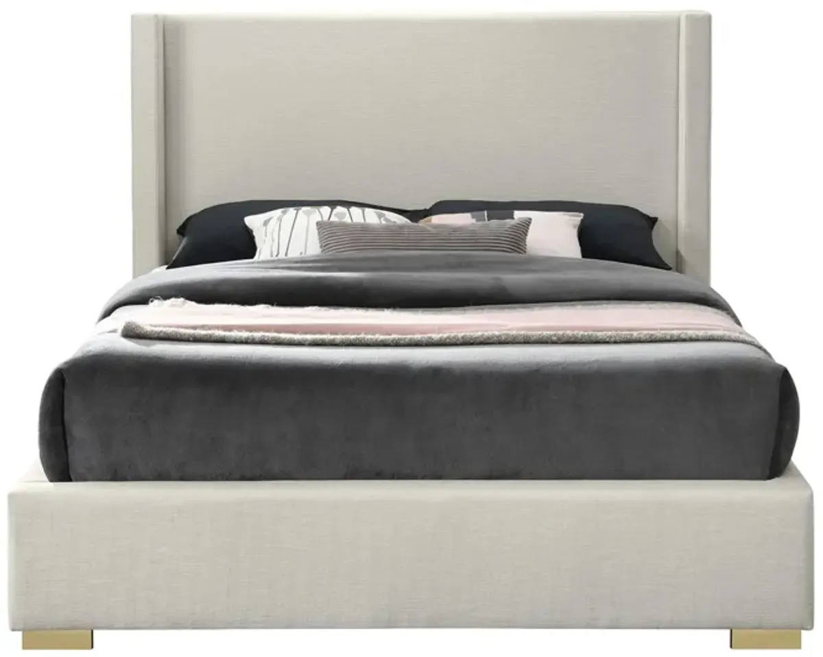 Royce Queen Bed in Gray by Meridian Furniture