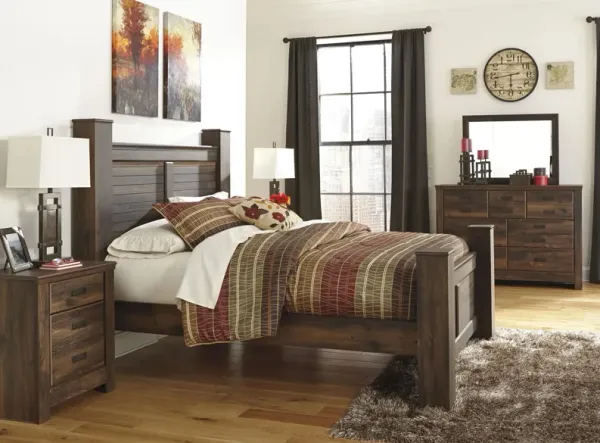Quinden 4-pc. Bedroom Set w/ Poster Bed