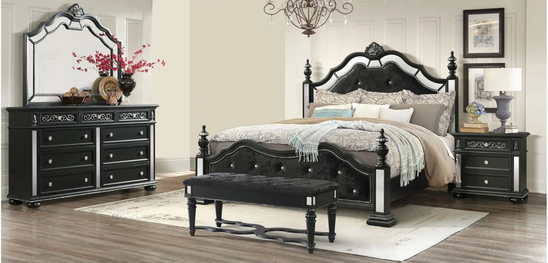 Diana 4pc. Bedroom Set