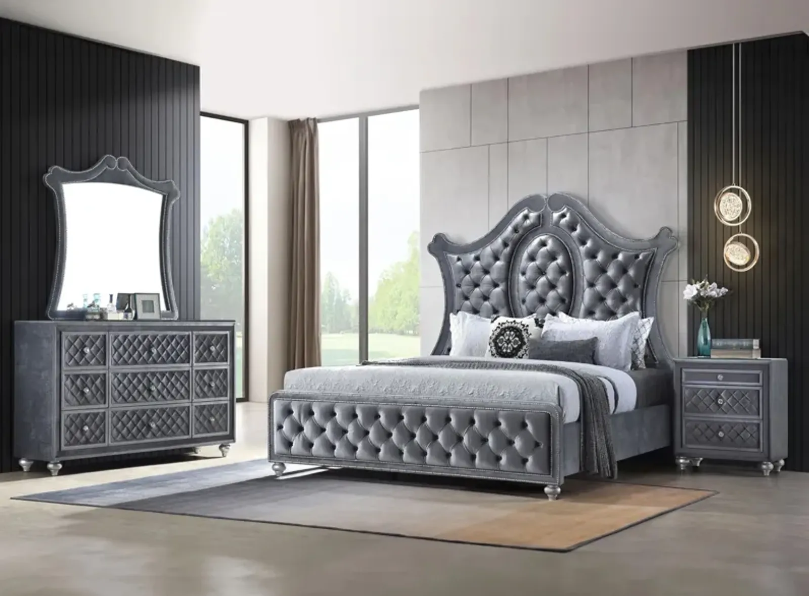 Cameo 4-pc King Bedroom Set