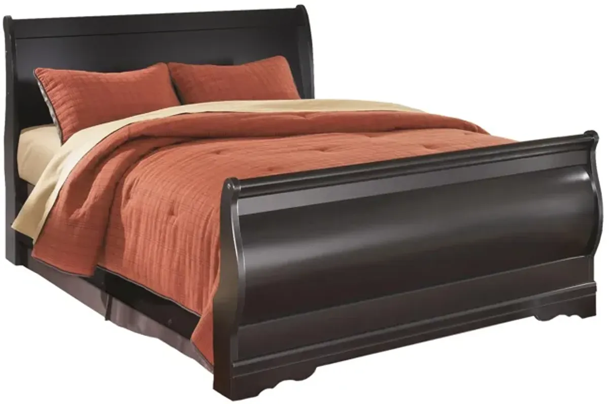 Huey Vineyard Bed in Black by Ashley Furniture