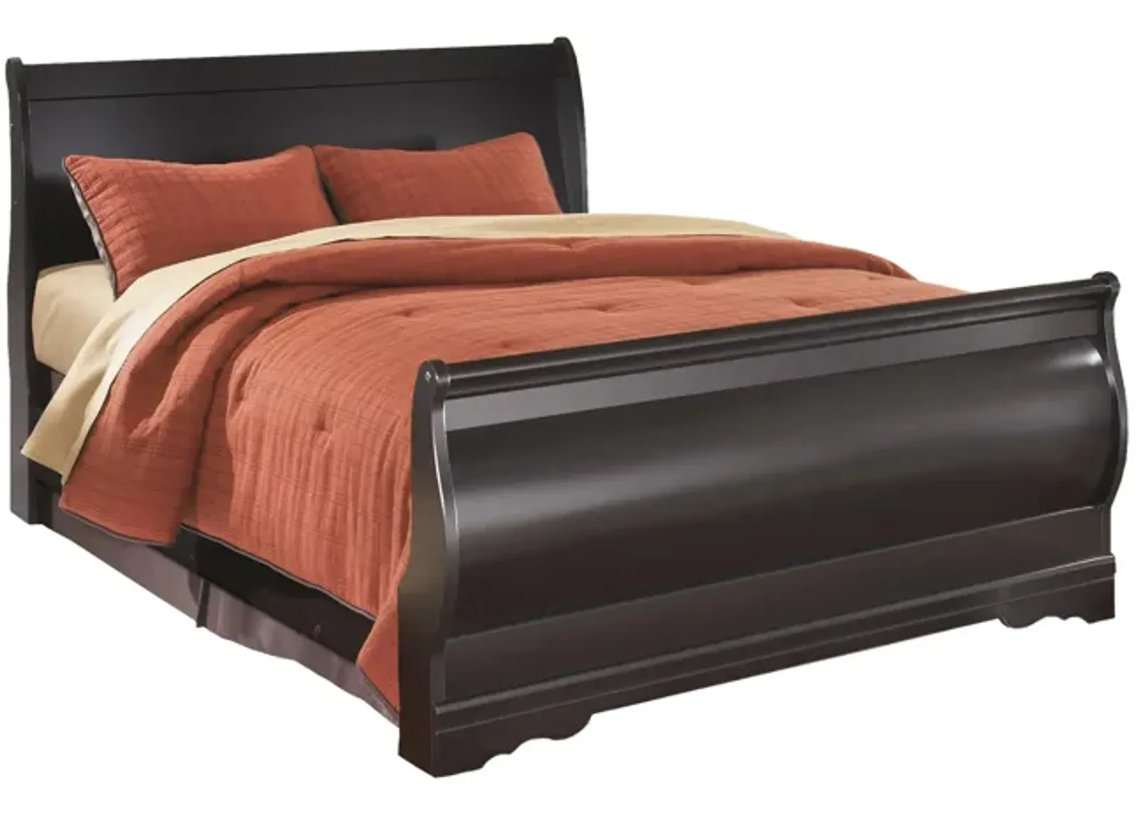 Huey Vineyard Bed in Black by Ashley Furniture