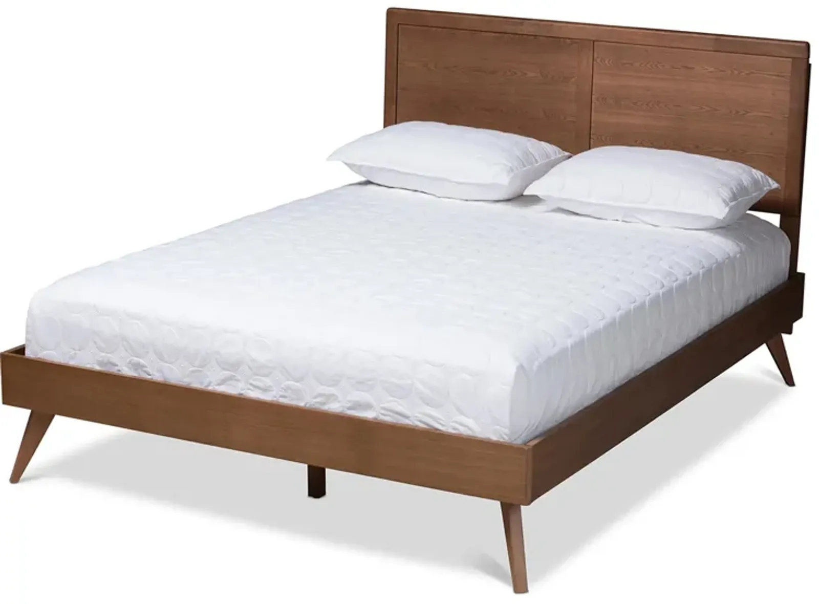 Zenon Mid-Century Full Size Platform Bed