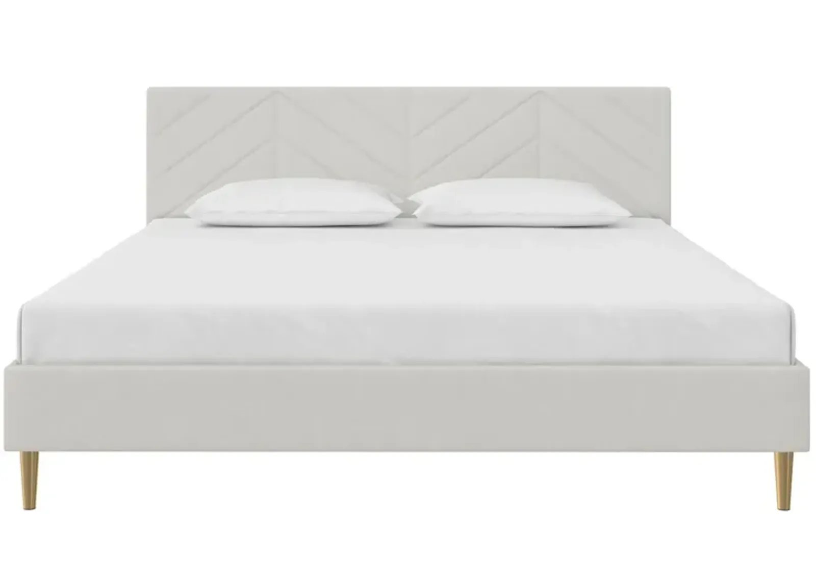 Zora King Tufted Upholstered Bed