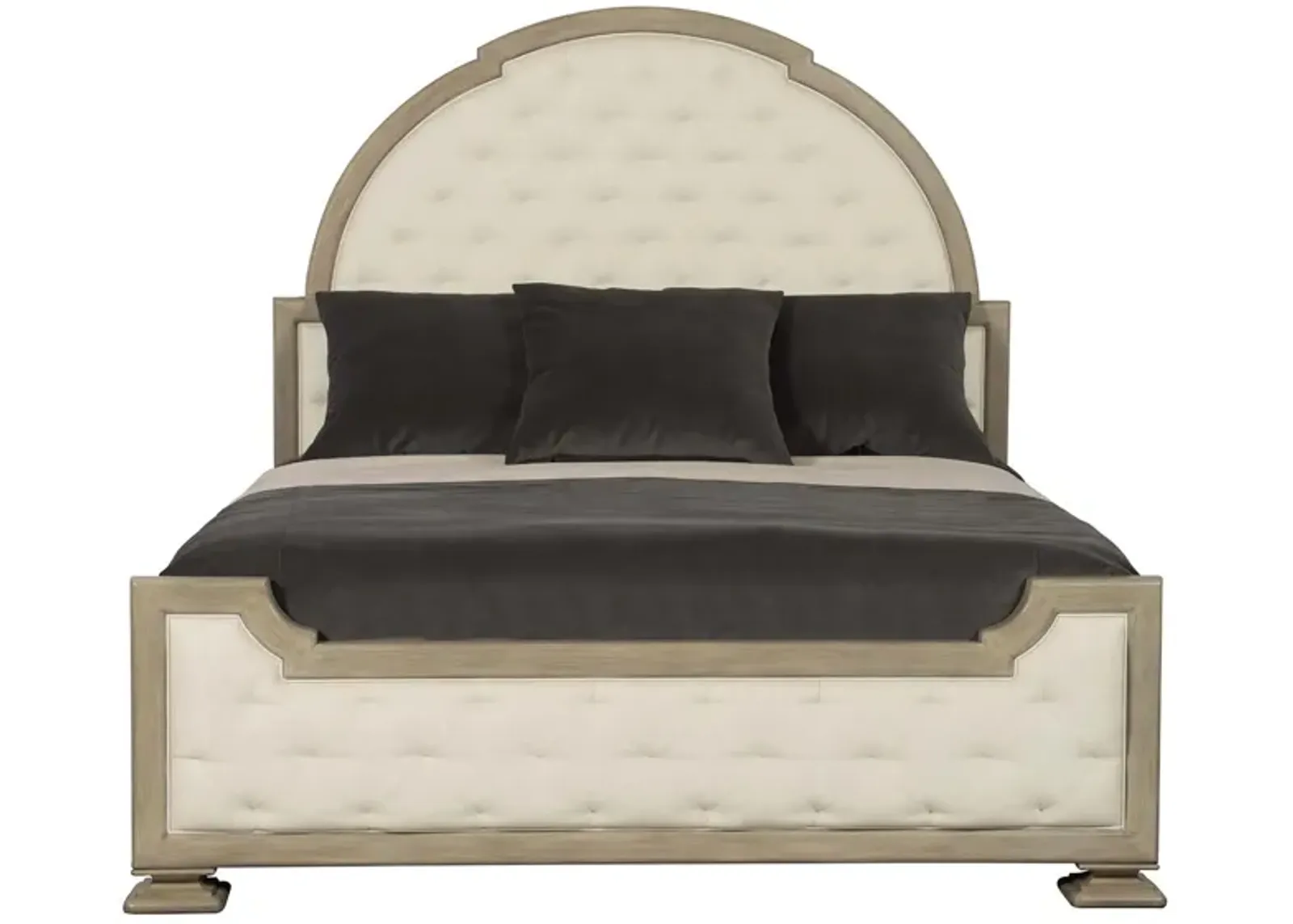 Santa Barbara Upholstered Bed in Sandstone by Bernhardt