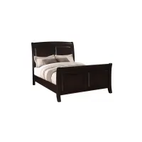 Rae Sleigh Bed in Cappuccino by Glory Furniture