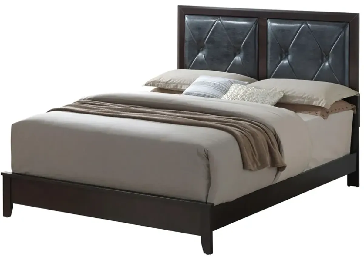 Primo Panel Bed in Cappuccino by Glory Furniture