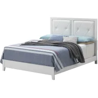 Primo Panel Bed in White by Glory Furniture