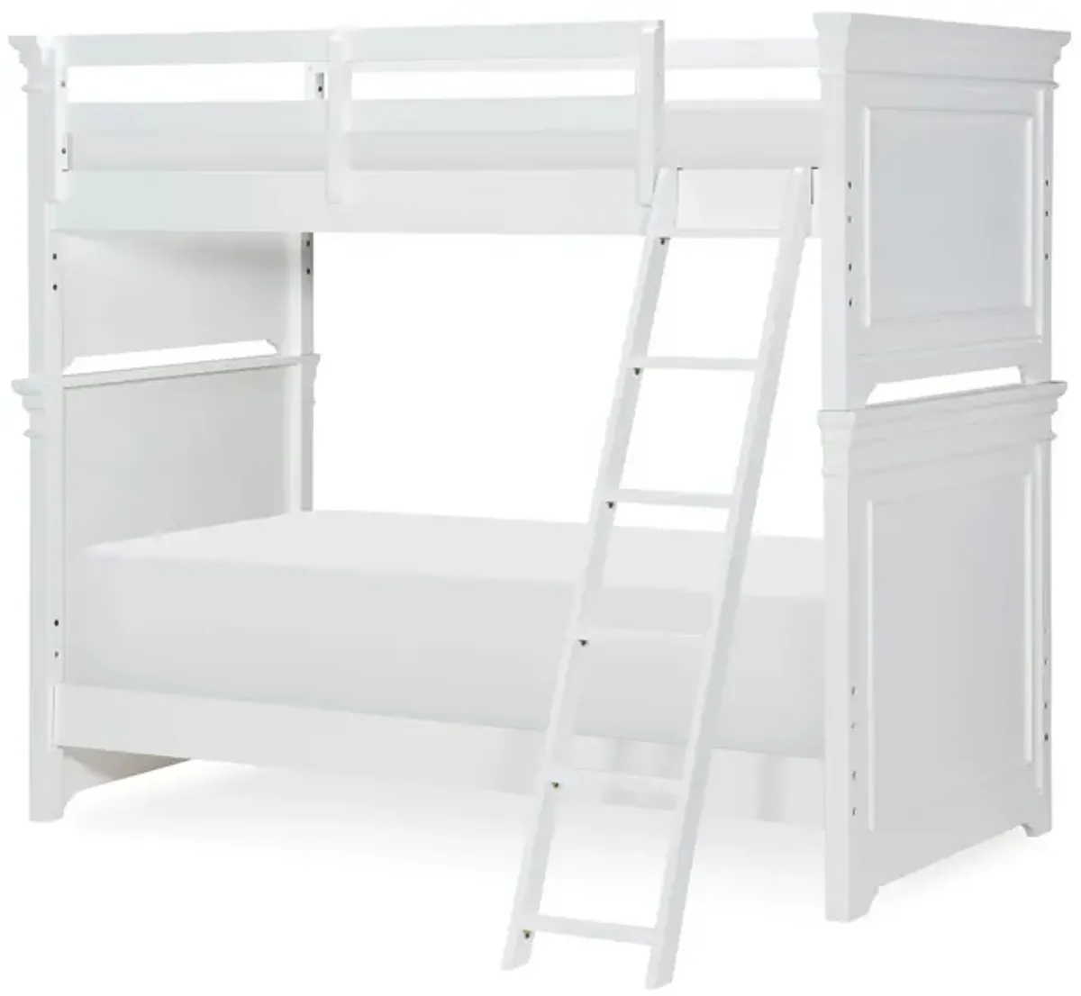 Canterbury Twin over Twin Bunk in Natural White by Legacy Classic Furniture