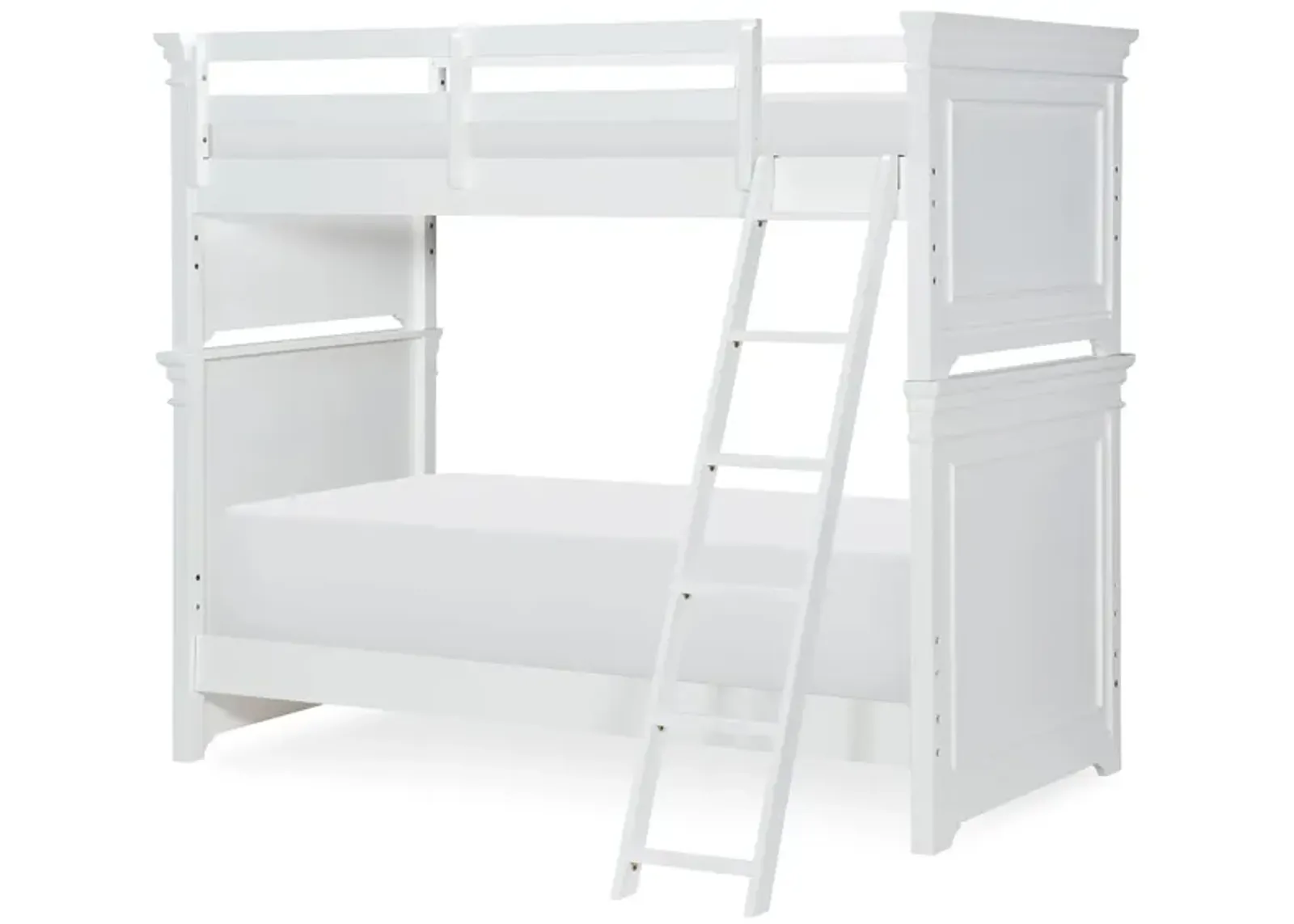 Canterbury Twin over Twin Bunk in Natural White by Legacy Classic Furniture