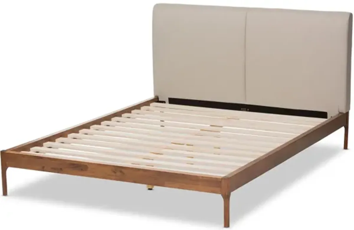 Aveneil Mid-Century Full Size Platform Bed