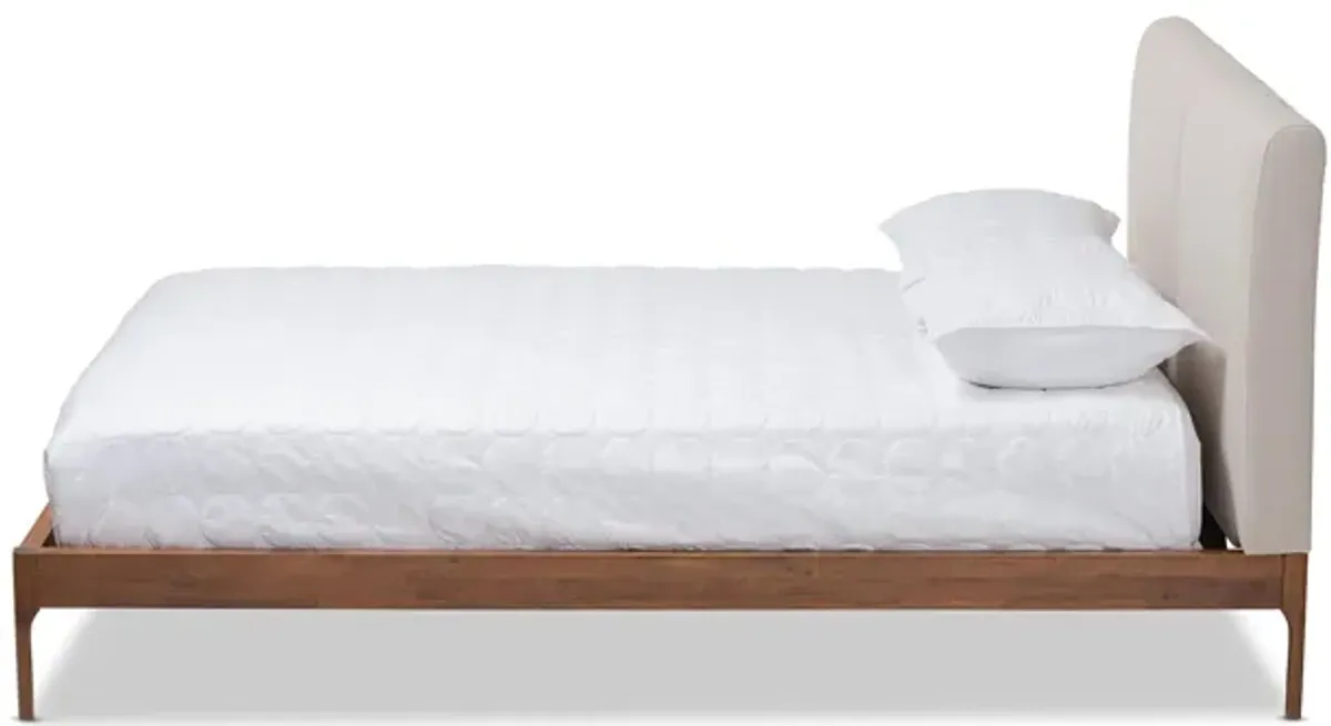 Aveneil Mid-Century Full Size Platform Bed