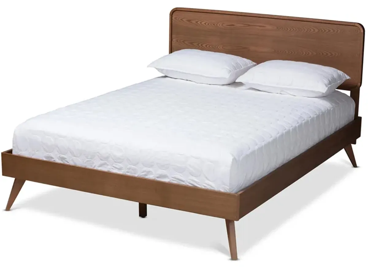 Demeter Mid-Century Full Size Platform Bed