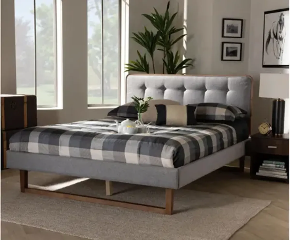 Sofia Mid-Century Full Size Platform Bed