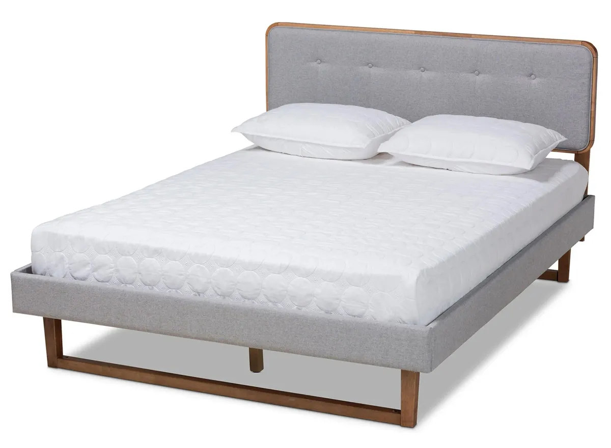 Sofia Mid-Century Full Size Platform Bed