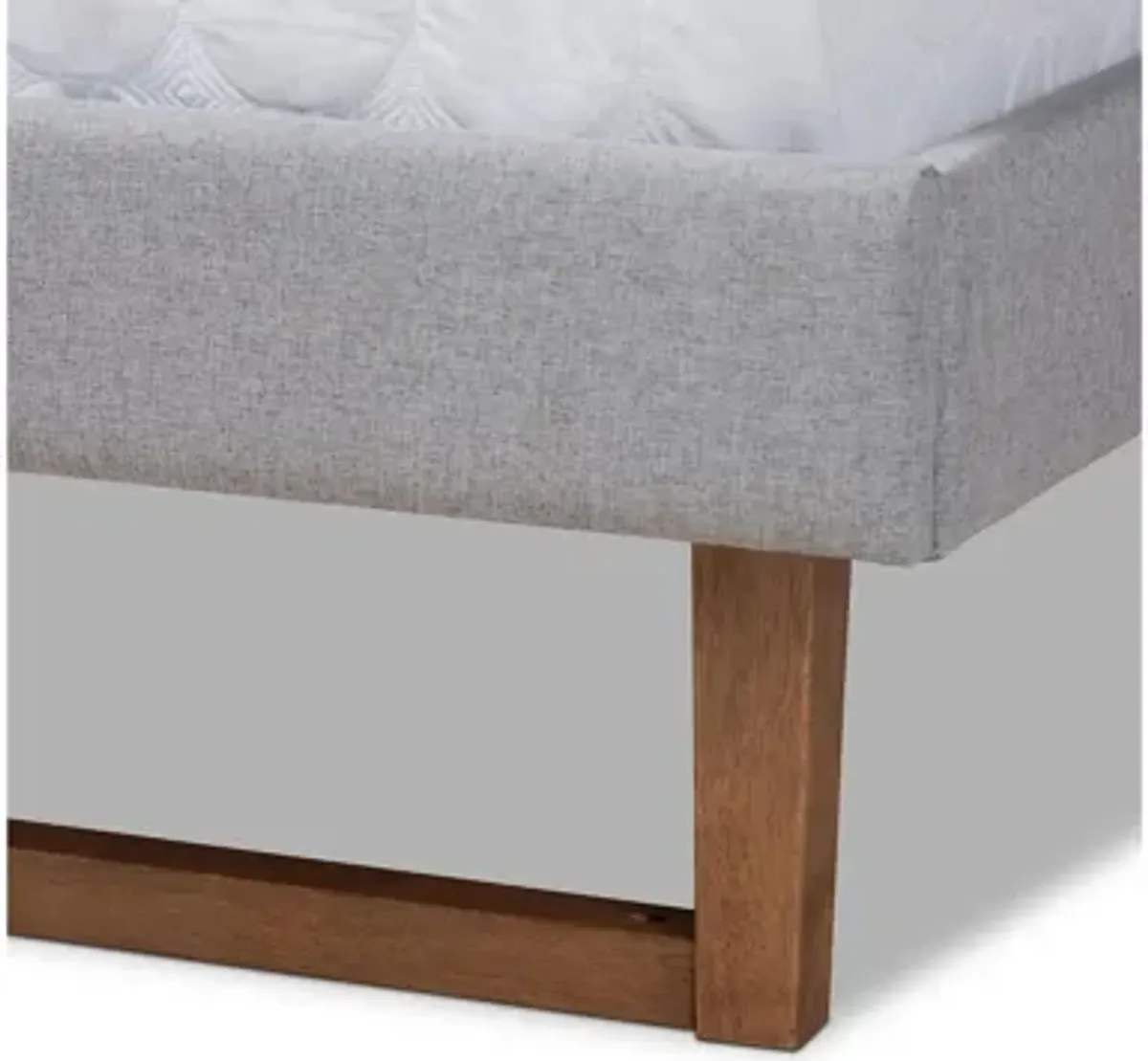 Sofia Mid-Century Queen Size Platform Bed