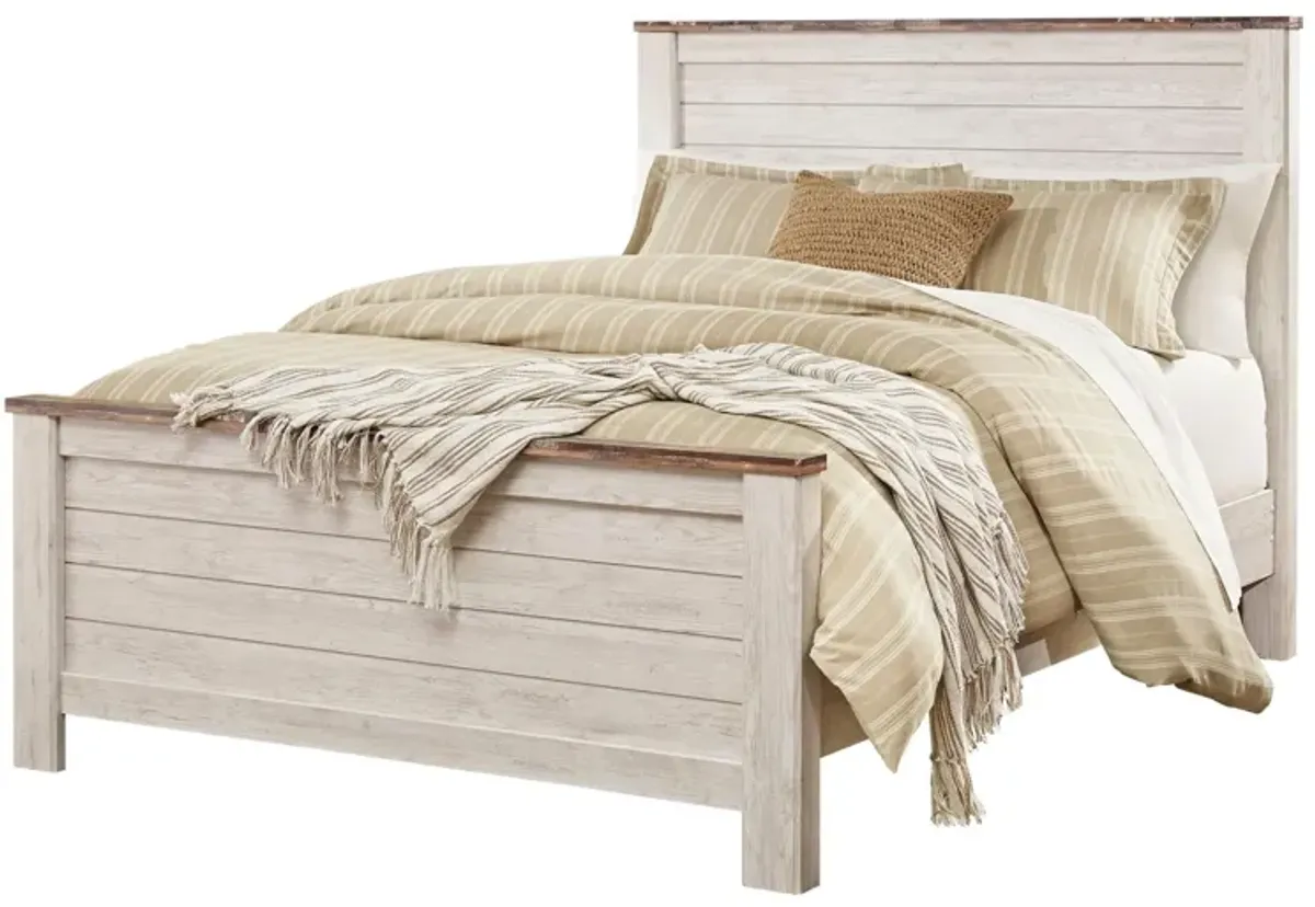 Collingwood Bed in Whitewash by Ashley Furniture