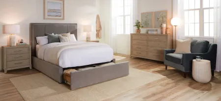 Margaux Storage Bed in Contessa Dove by Jonathan Louis