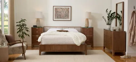 Kerrigan Bed in Brown by Davis Intl.