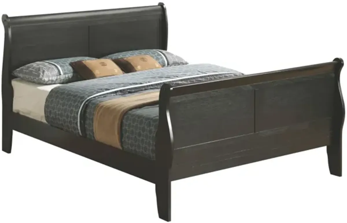 Rossie 4-pc. Bedroom Set in Black by Glory Furniture