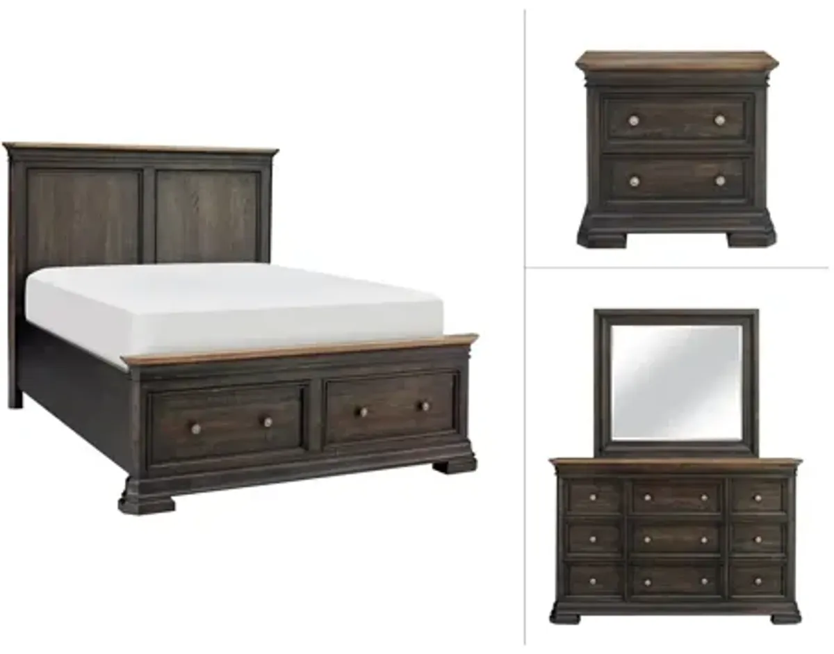 Kingshill 4-pc. Platform Storage Bedroom Set