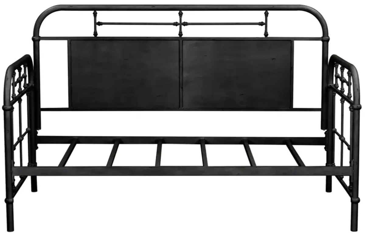 Vintage Series Twin Metal Day Bed in Black by Liberty Furniture