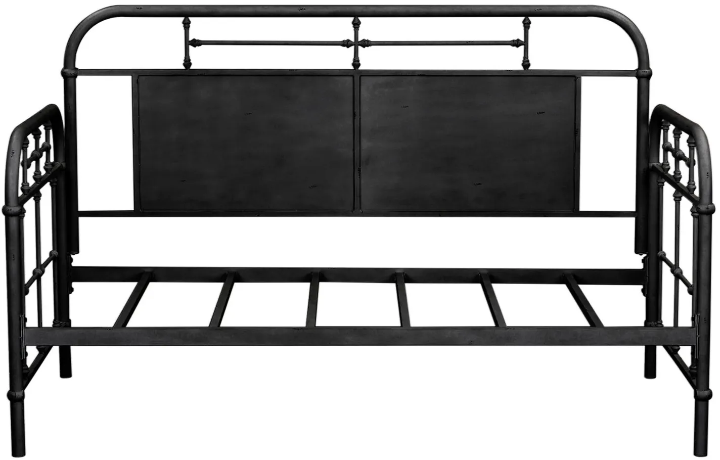 Vintage Series Twin Metal Day Bed in Black by Liberty Furniture