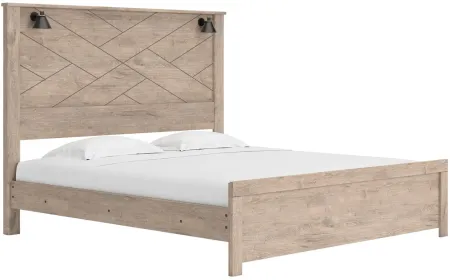 Oakley 4-pc. Bedroom Set in Light Brown by Ashley Furniture