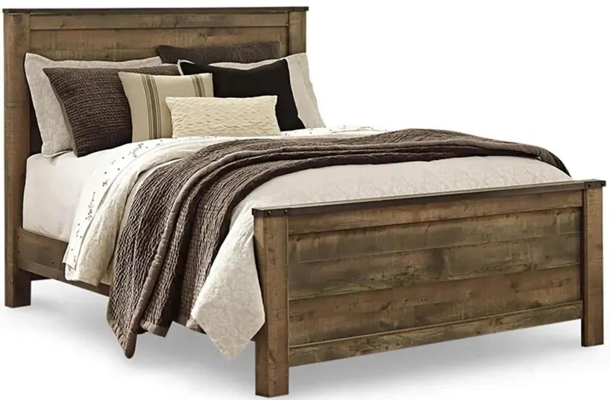 Trinell Queen Panel Bed in Brown by Ashley Furniture