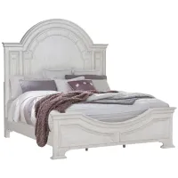 Glendale Estates Queen Panel Bed in White by Bellanest.
