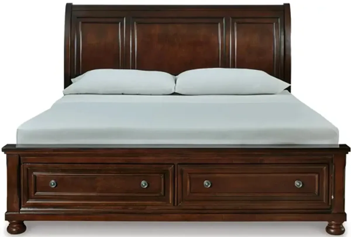 Porter Sleigh storage Bed