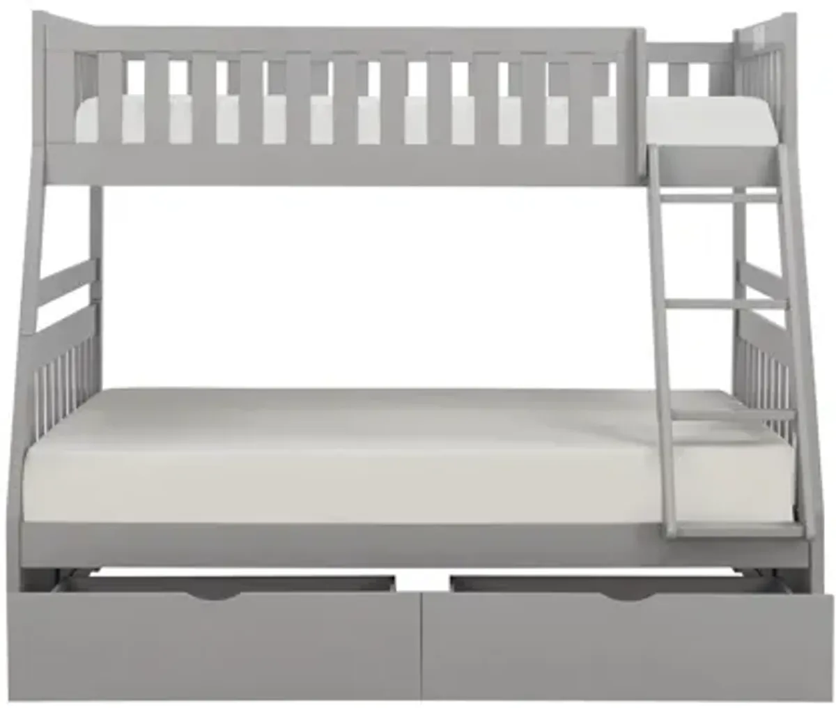 Belisar Twin-Over-Full Storage Bunk Bed