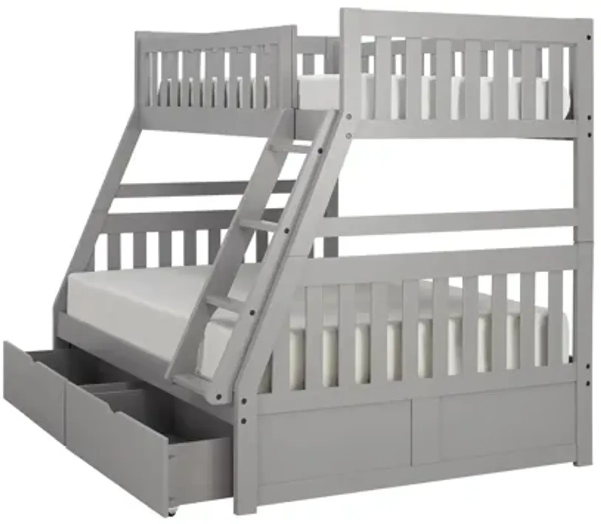 Belisar Twin-Over-Full Storage Bunk Bed