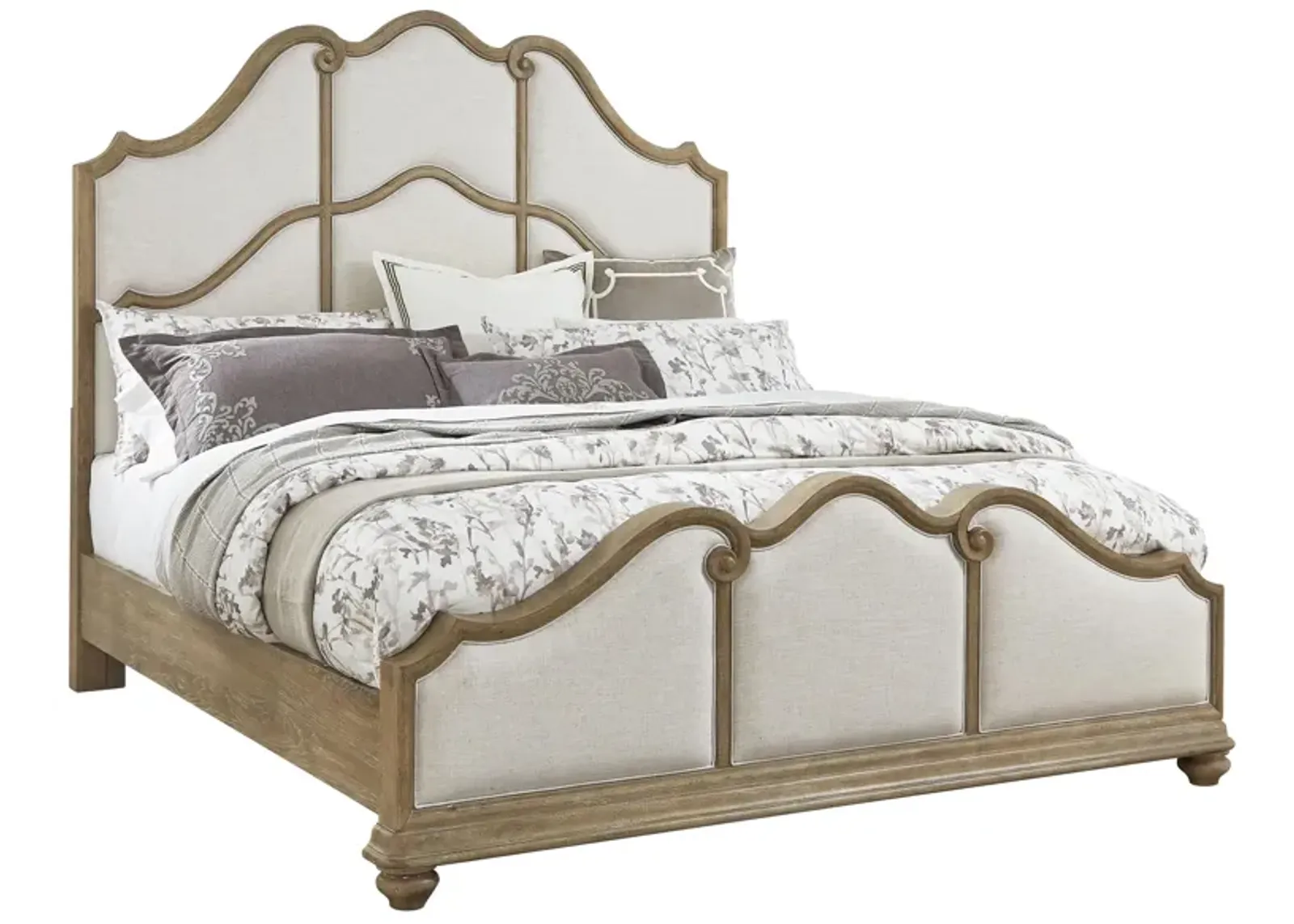 Weston Hills California King Upholstered Bed in Natural by Bellanest.