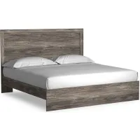 Ralinksi King Panel Bed in Gray by Ashley Furniture