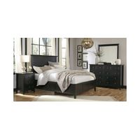 Tompkins 4-pc. Storage Bedroom Set in Black by Bellanest