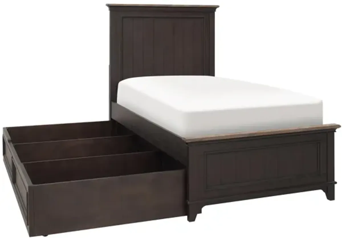 Dakota Panel Bed w/ Trundle