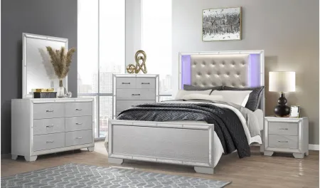 Colchester Bed in Silver by Homelegance