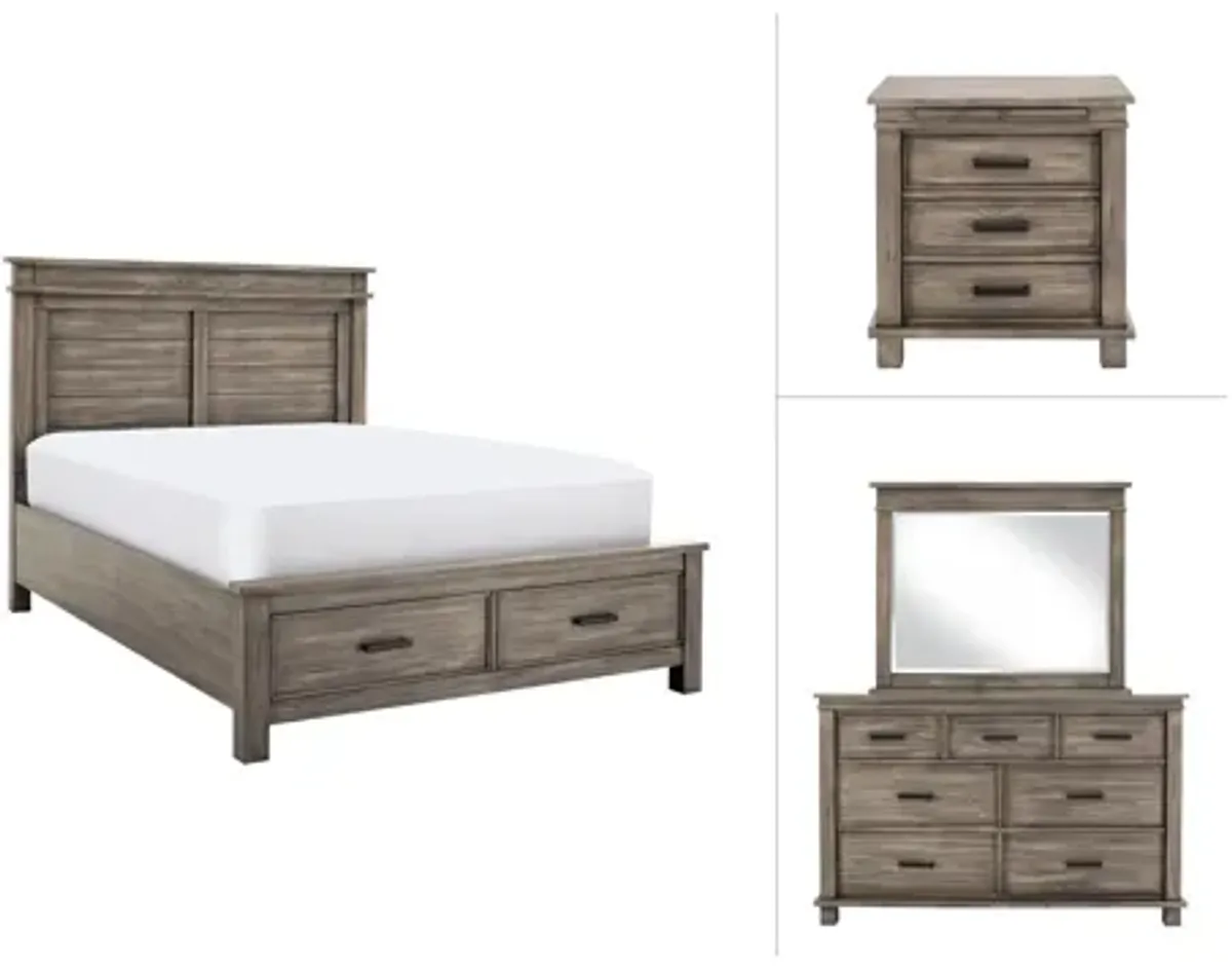 Hempstead 4-pc. Platform Storage Bedroom Set