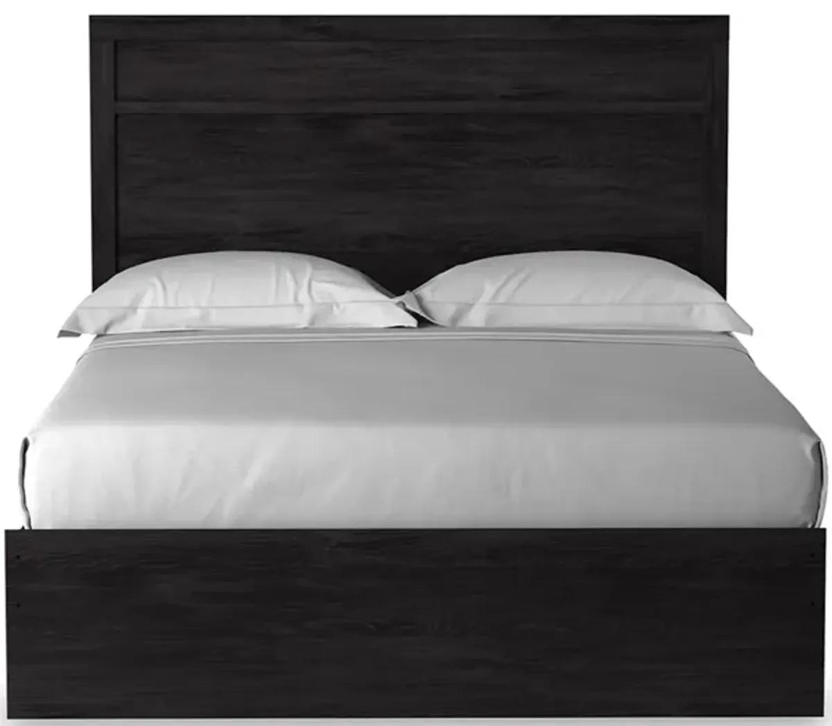 Belachime Queen Panel Bed in Black by Ashley Furniture