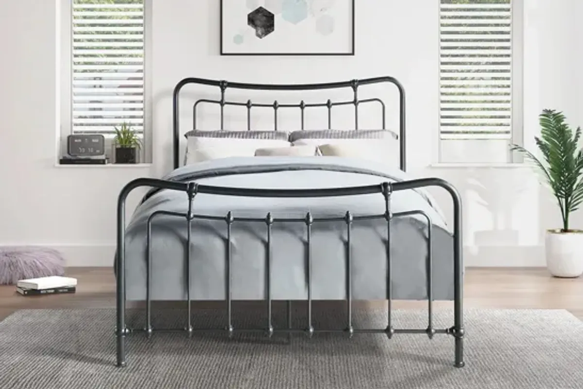 Zephyr Metal Platform Bed