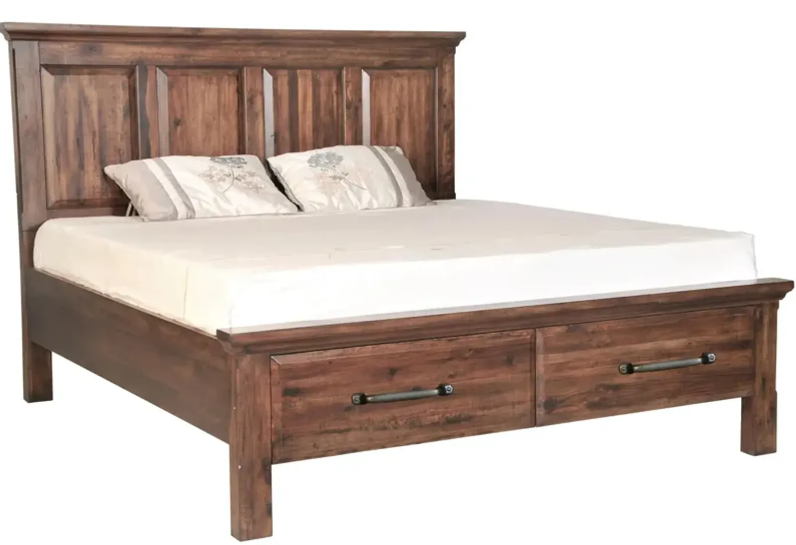 HillCrest Bed with Storage Footboard